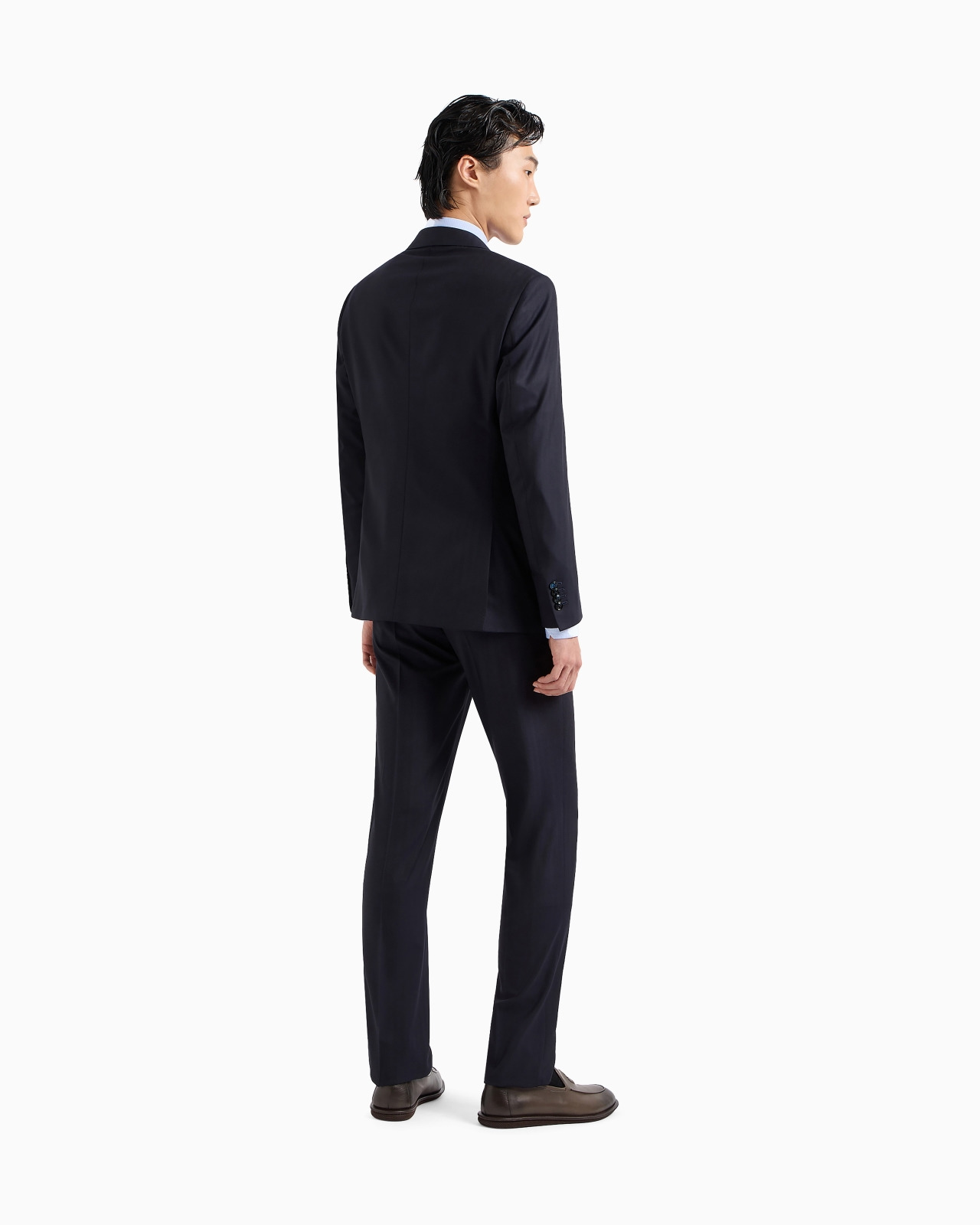 Manhattan line virgin-wool single-breasted suit - 3