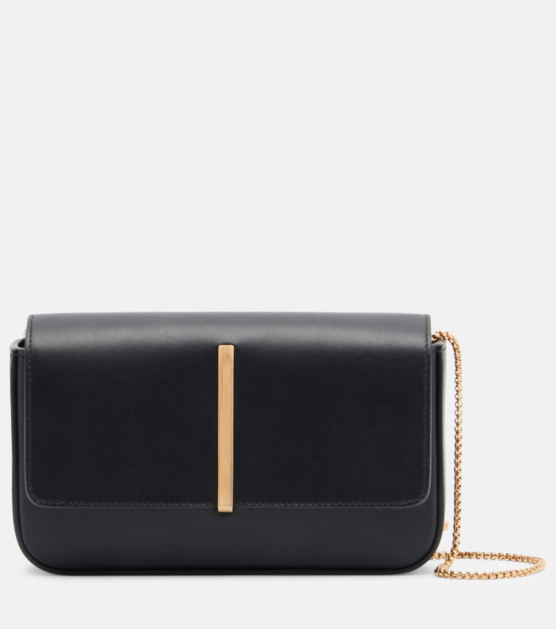 Di Folio Mini leather crossbody bag 1