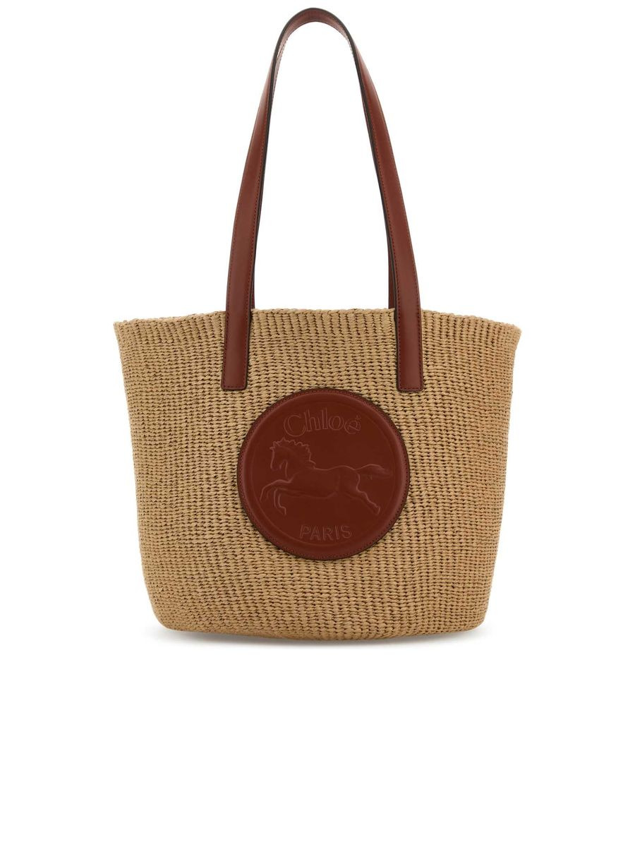 Large Basket Tote Bag - 1