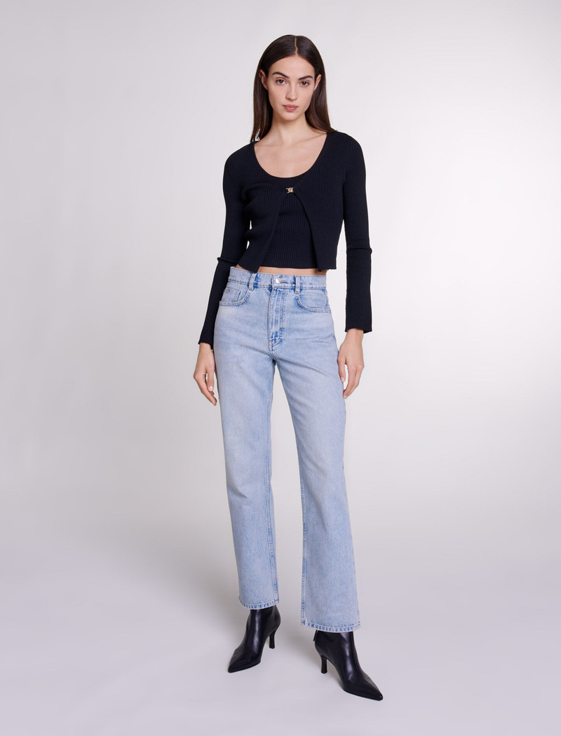 maje Stretch knit twin set outlook