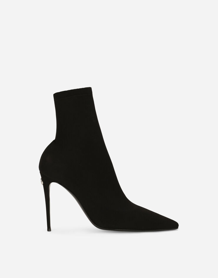Stretch jersey ankle boots - 1