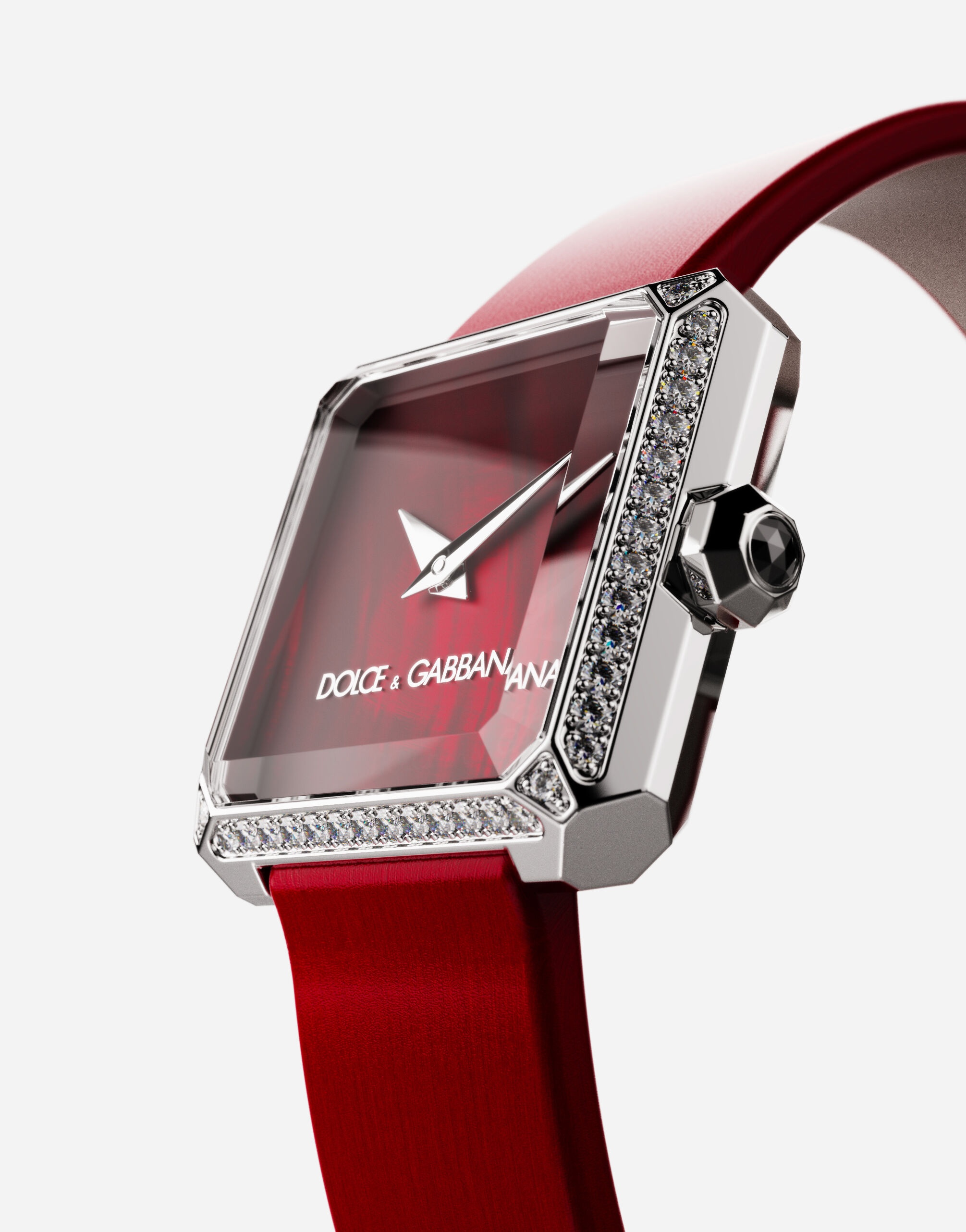 Sofia steel watch with colorless diamonds - 2