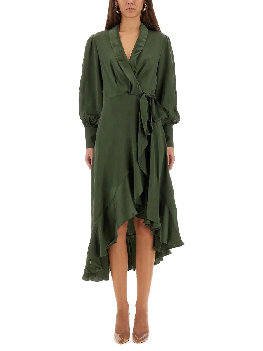 Zimmermann Midi Dress "Wrap" - 1