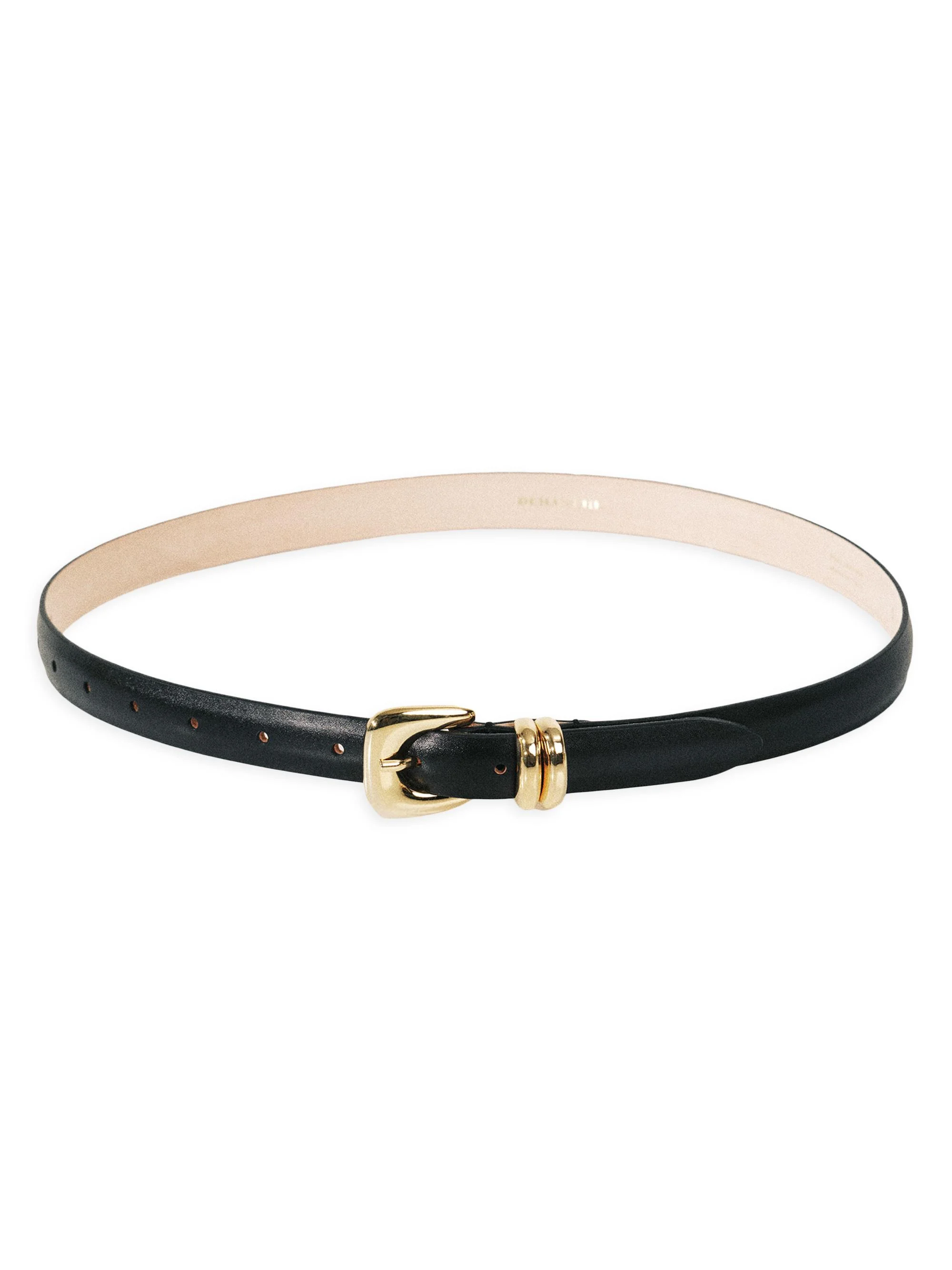 Women's Altura Leather Belt - Gold - 1