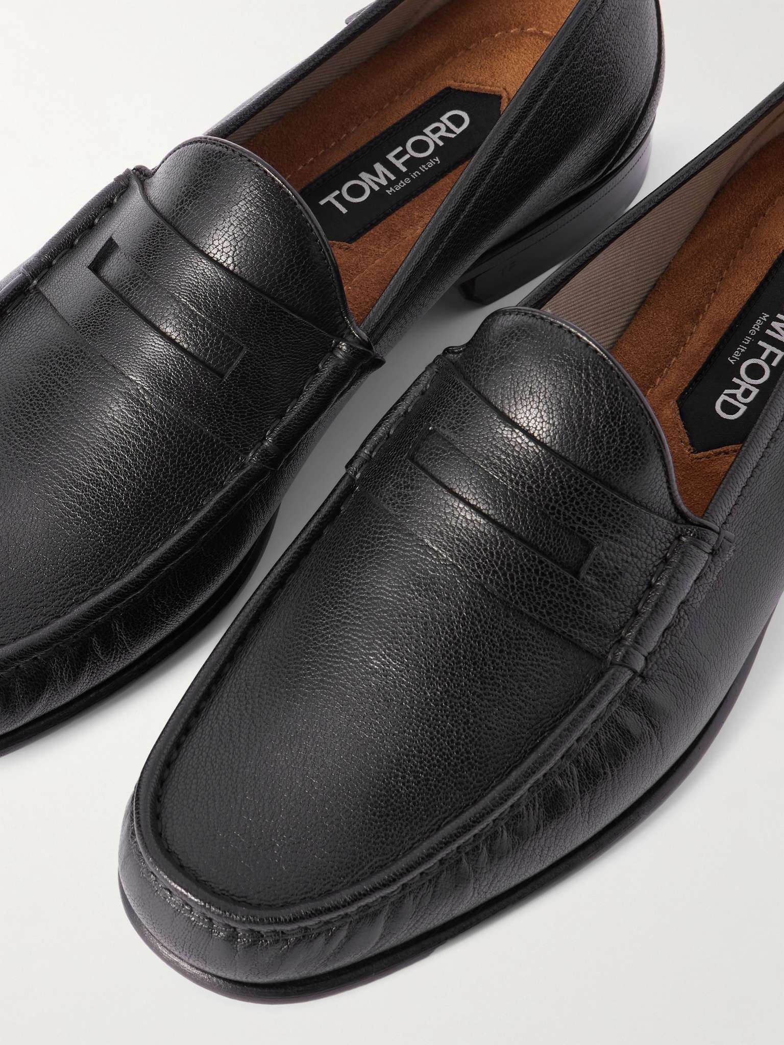York Full-Grain Leather Penny Loafers - 5