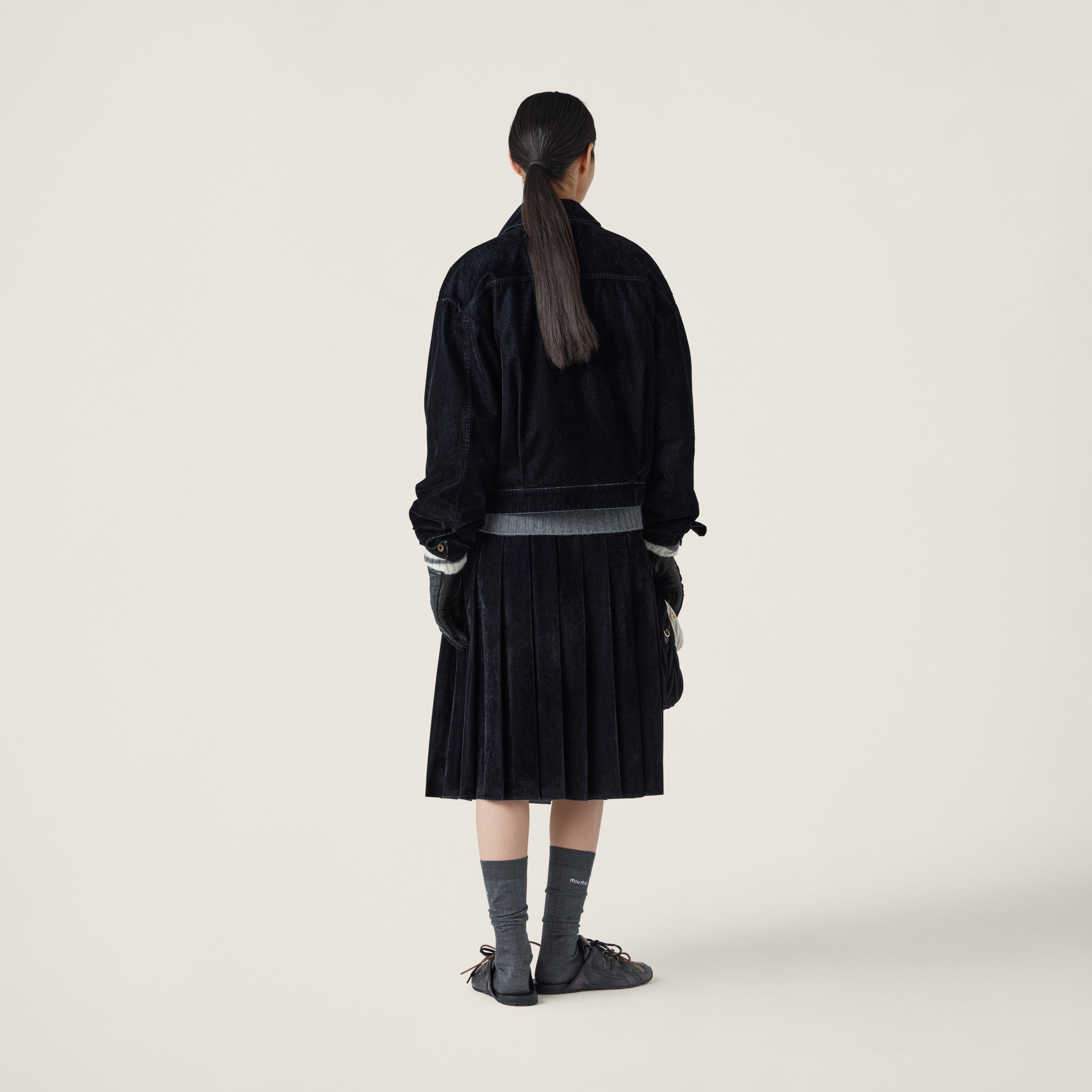 ブルゾン MIU MIU ML1158_157Y_F0002 FLOCKED CHAMBRAY BLOUSON IN SUEDE 23802418_53811236_600.jpg