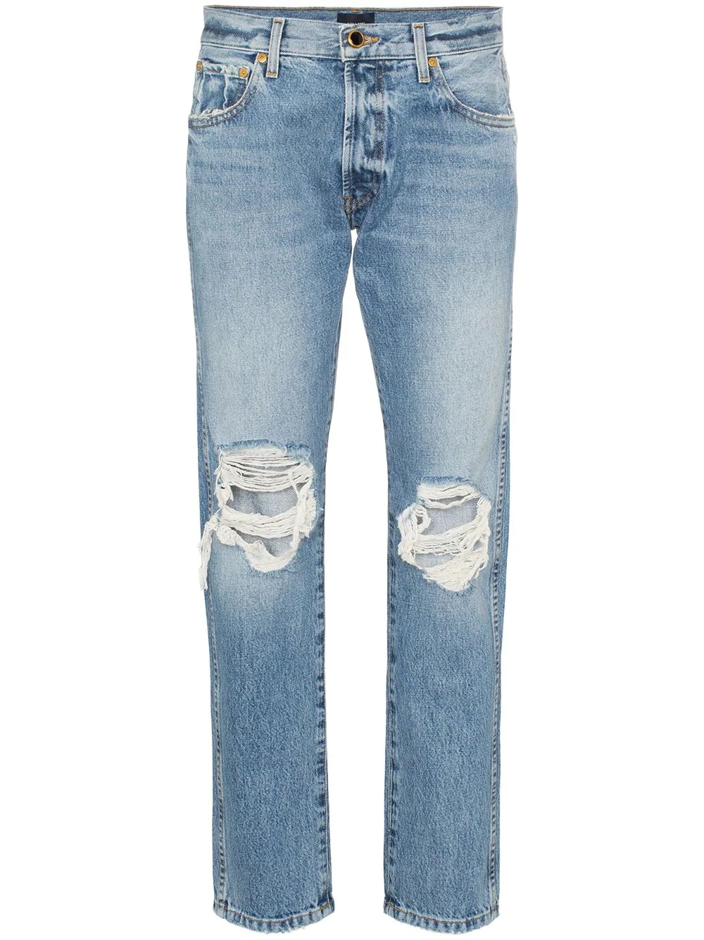 Kyle low rise distressed jeans - 1