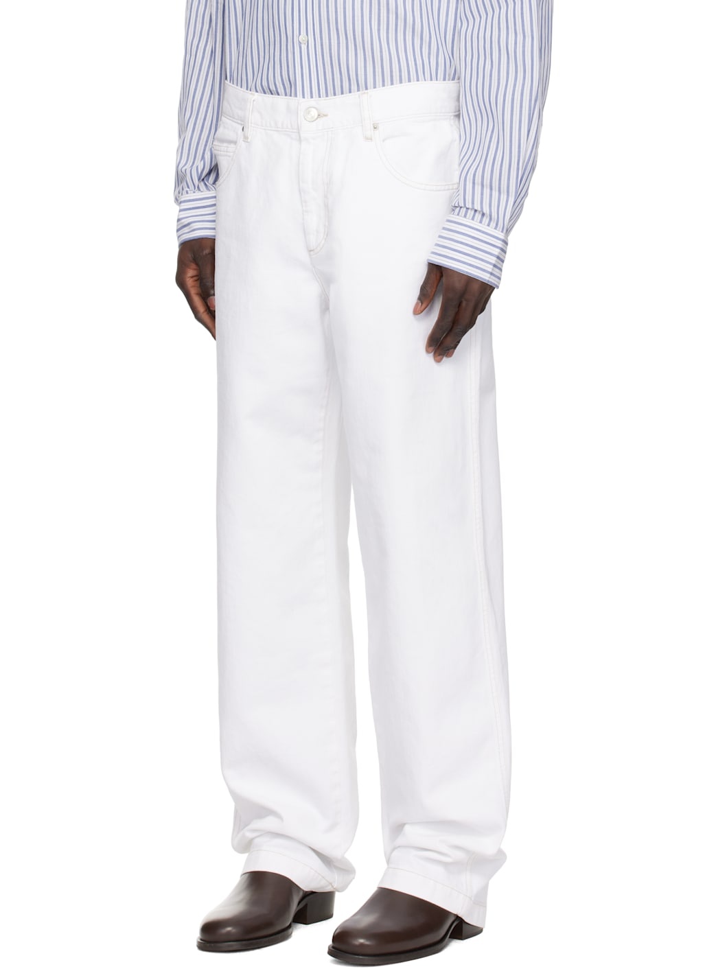 White Jorje Jeans - 4