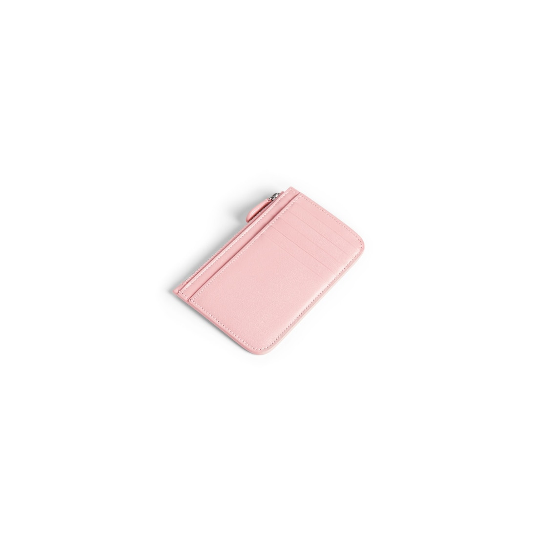 Women's Cash 2.0 Long Coin And Card Holder in Suede Pink - 2