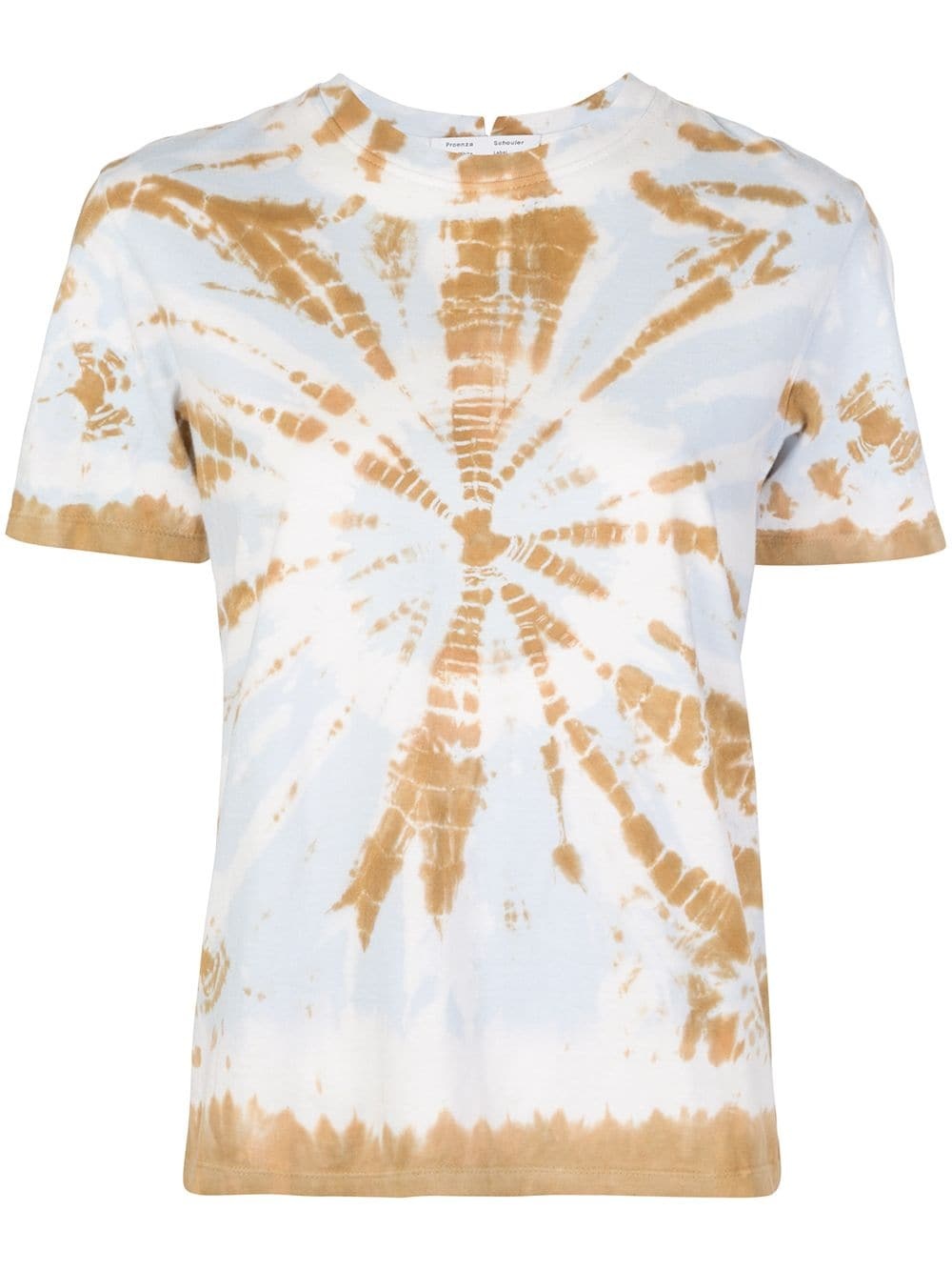 tie-dye short-sleeve T-shirt - 1