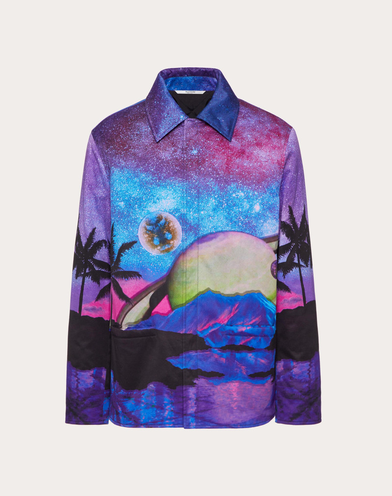 물 SKY PRINT와 COTTON JACKET - 1
