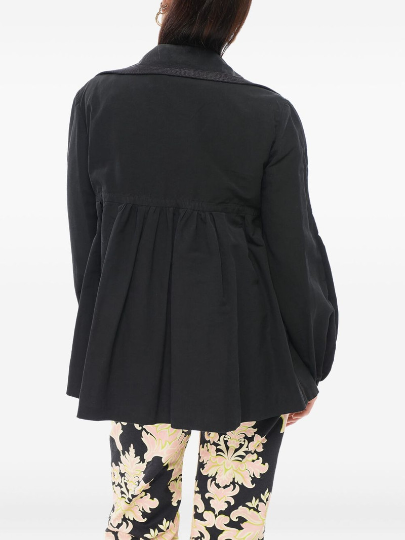 double-breasted draped jacket 3