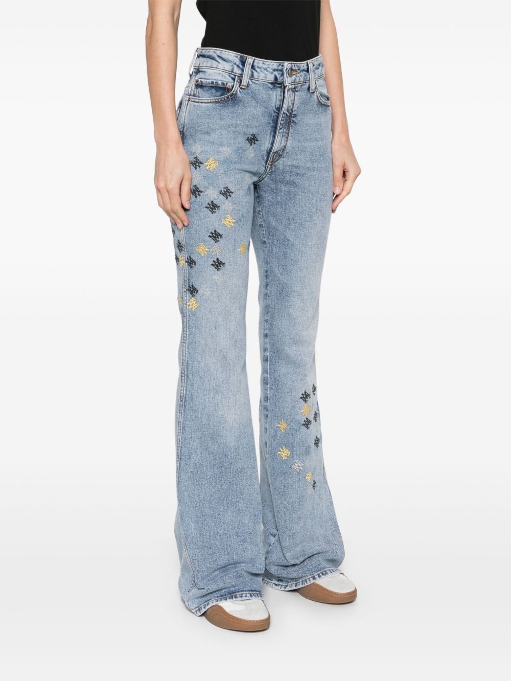 MA Quad embroidered jeans - 3