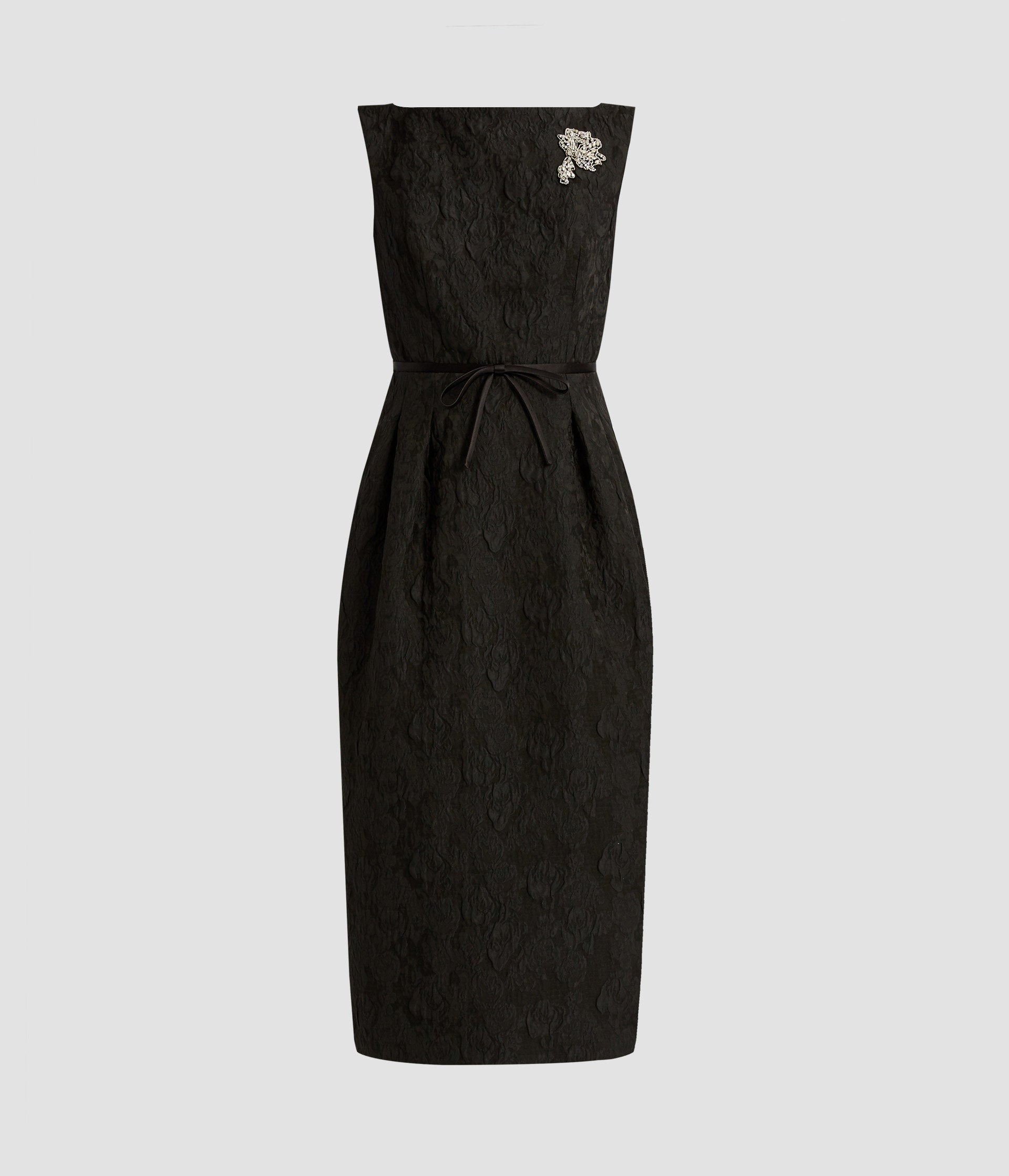 SLEEVELESS PENCIL MIDI DRESS - 2