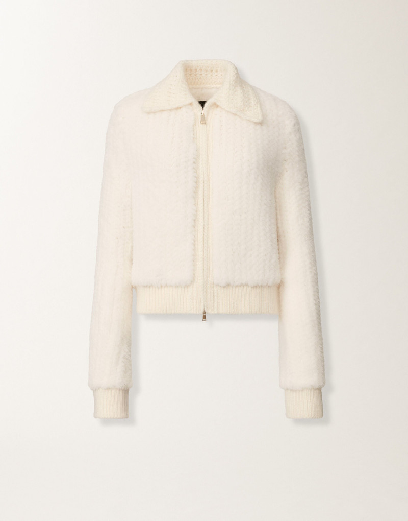Mink cardigan 1