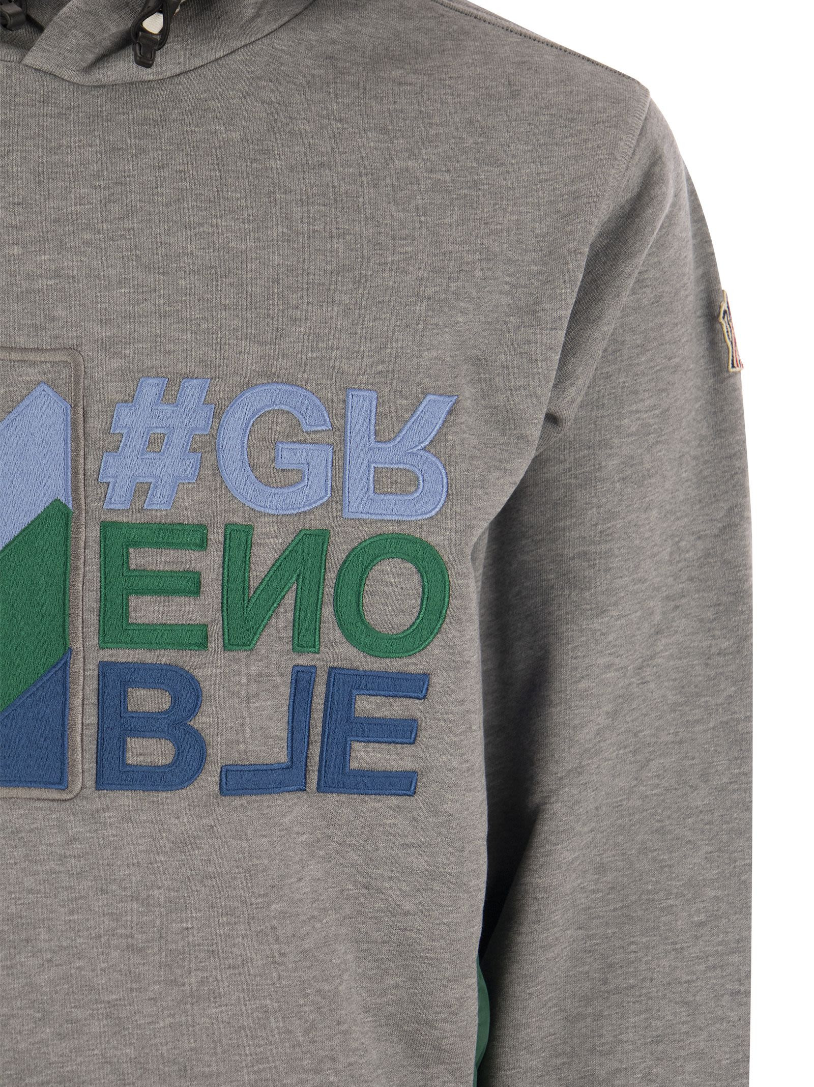 Moncler Grenoble Men Logo-Printed Hoodie - 4