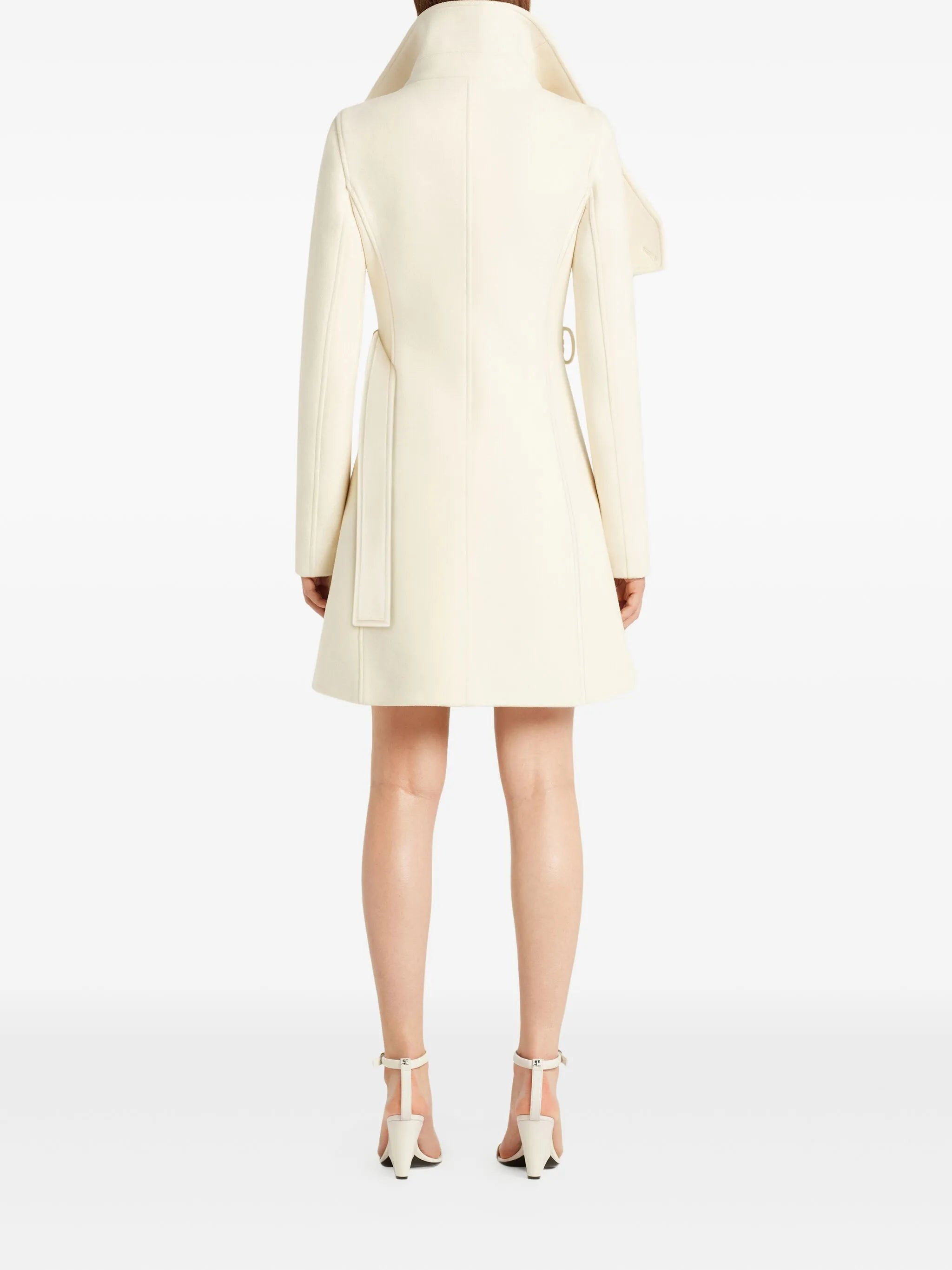 Courrèges Asymmetrical-collar Coat - 4