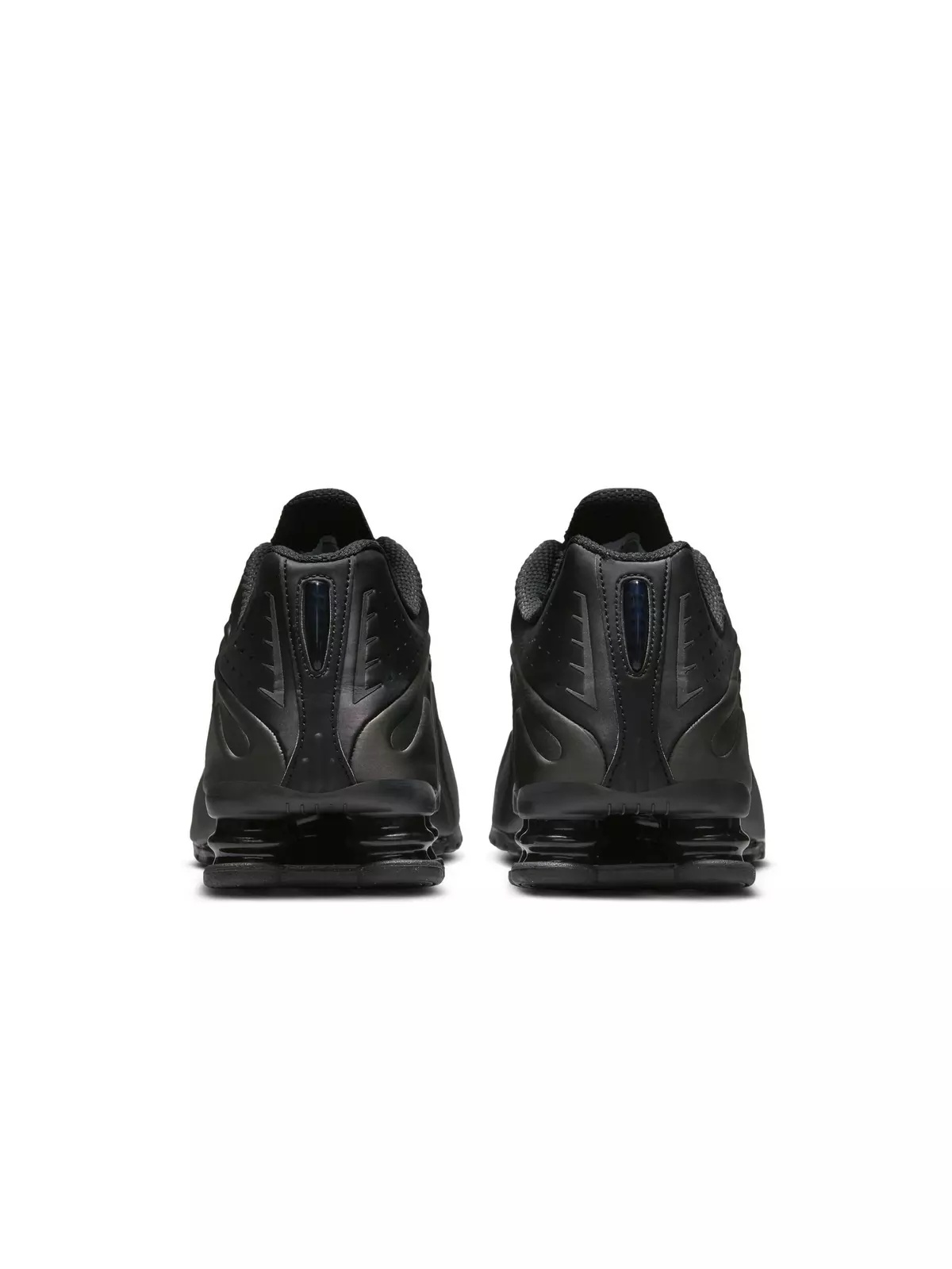 Shox R4 "Black/Bright Crimson" Men's Shoe - 7