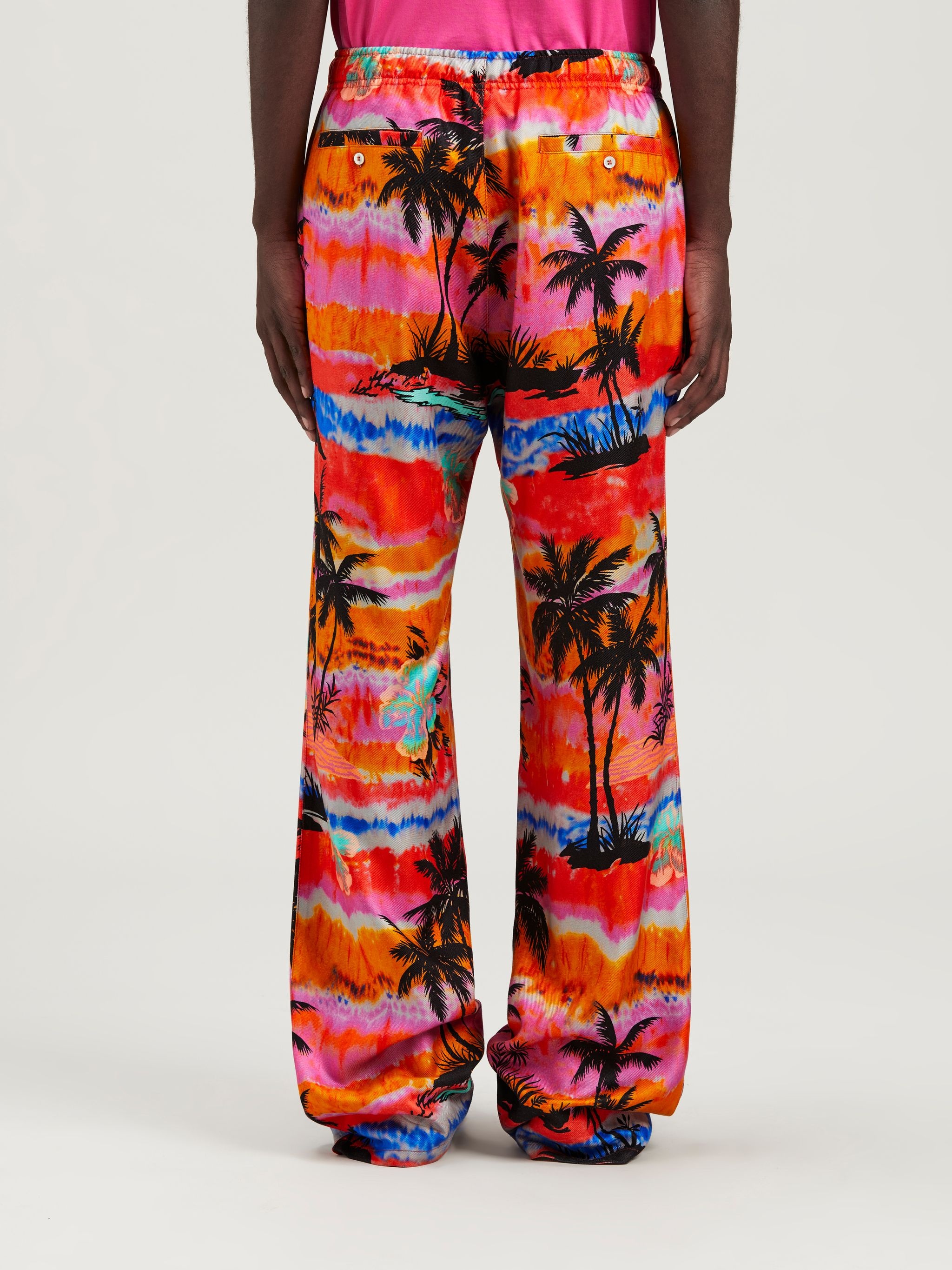 Psychedelic Palms Loose Pants - 5