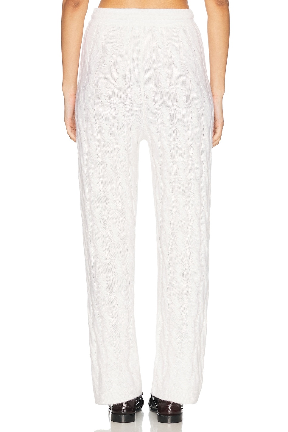 X Le Bristol Paris Faubourg Cable Knit Cashmere Pant - 4