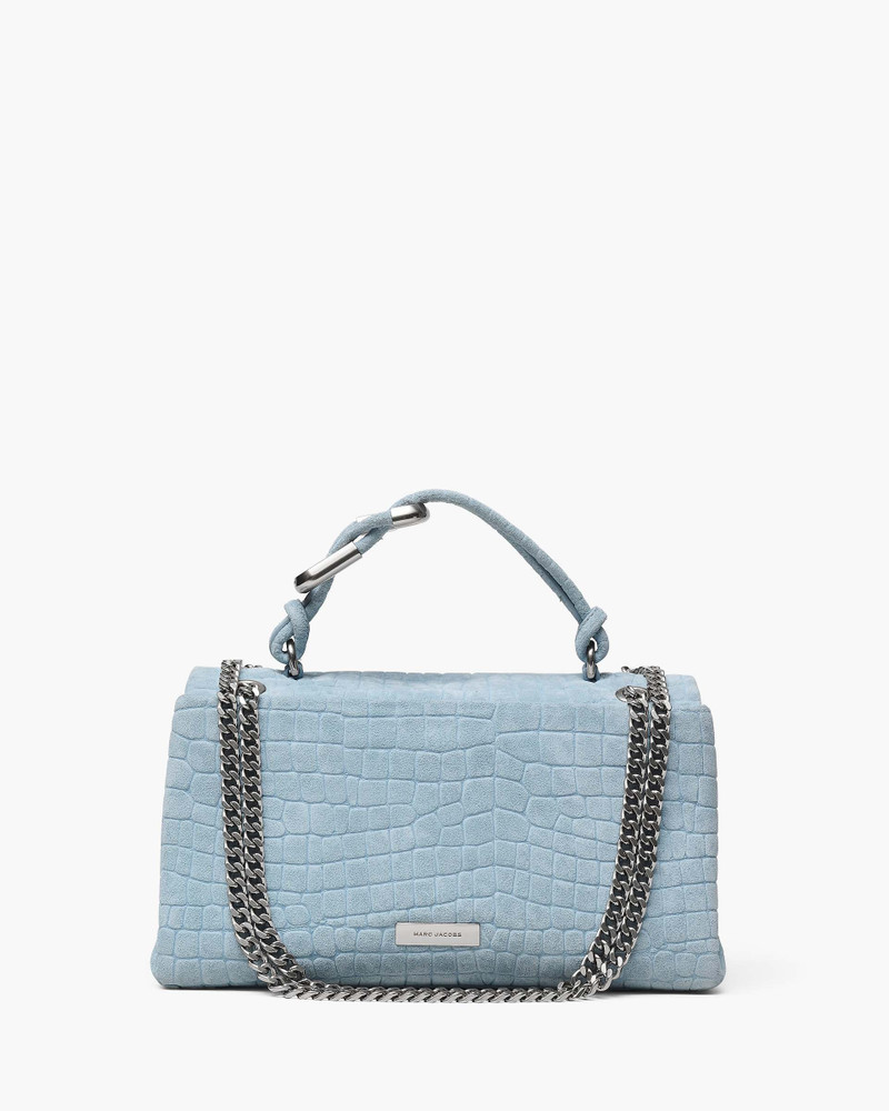 THE SUEDE CROC DUAL CONVERTIBLE SHOULDER BAG 3