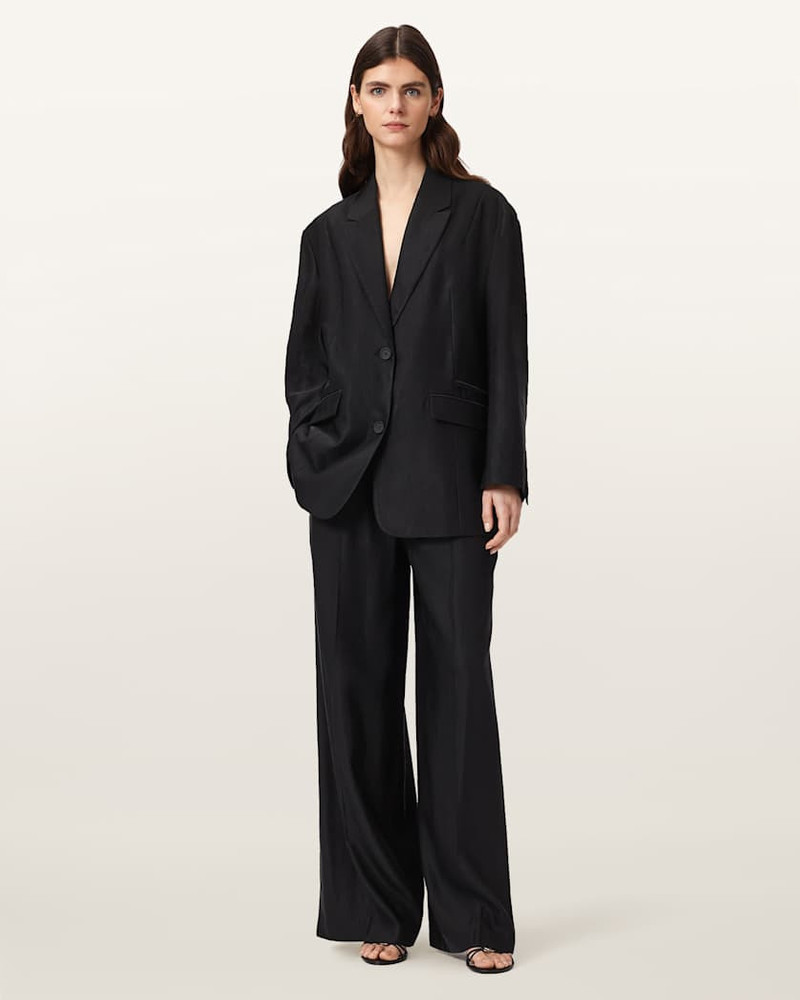 ALLSAINTS CHARLEY OVERSIZED SINGLE BREASTED BLAZER outlook
