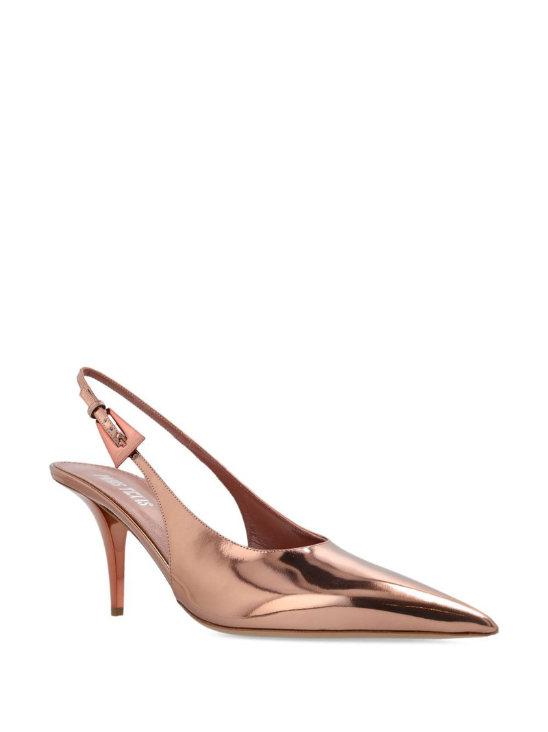 PARIS TEXAS 75mm Jessica slingback pointed-toe pumps outlook