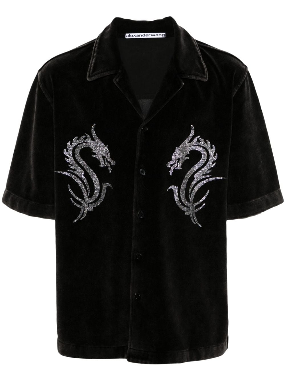 Dragon Hotfix velour shirts - 1