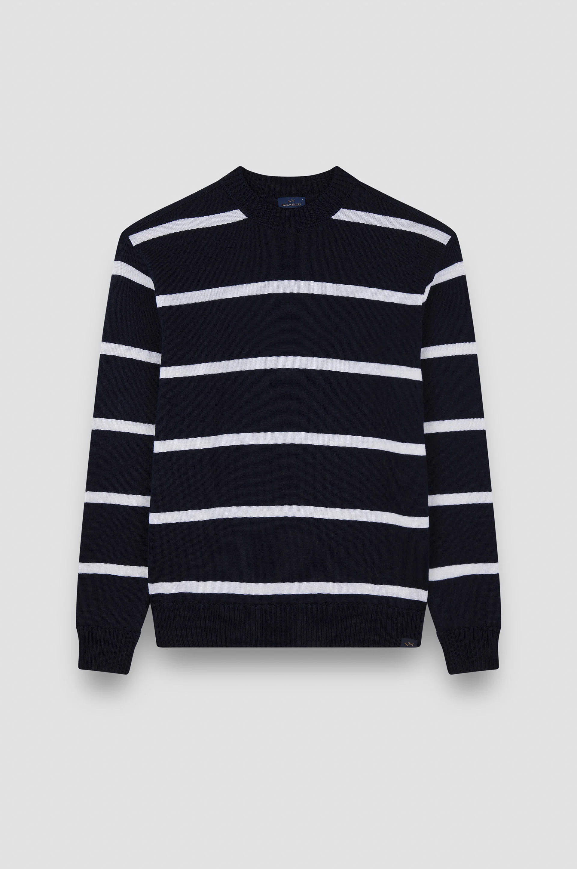 SOFT COOL TOUCH WOOL CREWNECK SWEATER - 1