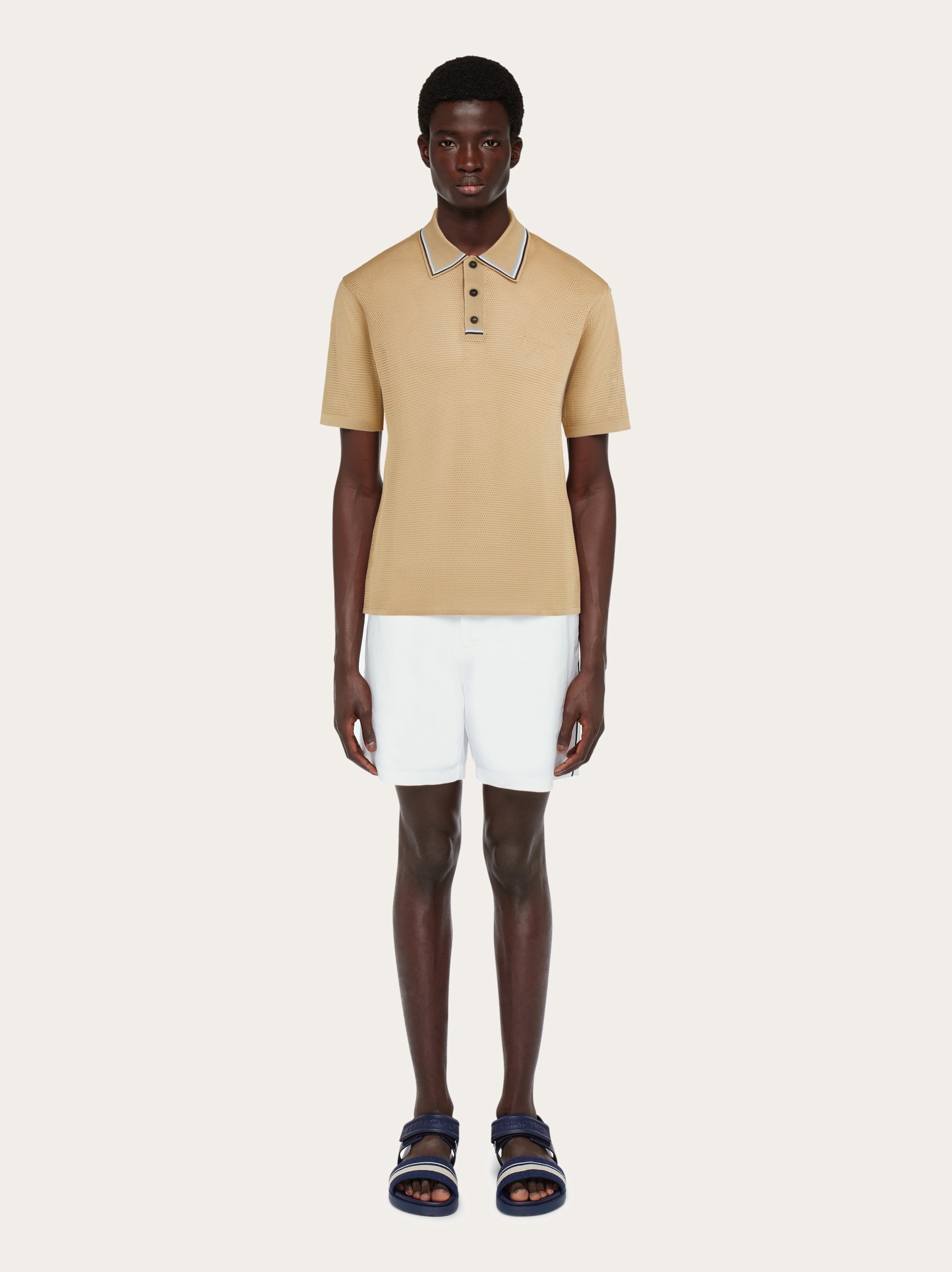 Short sleeved polo shirt - 5