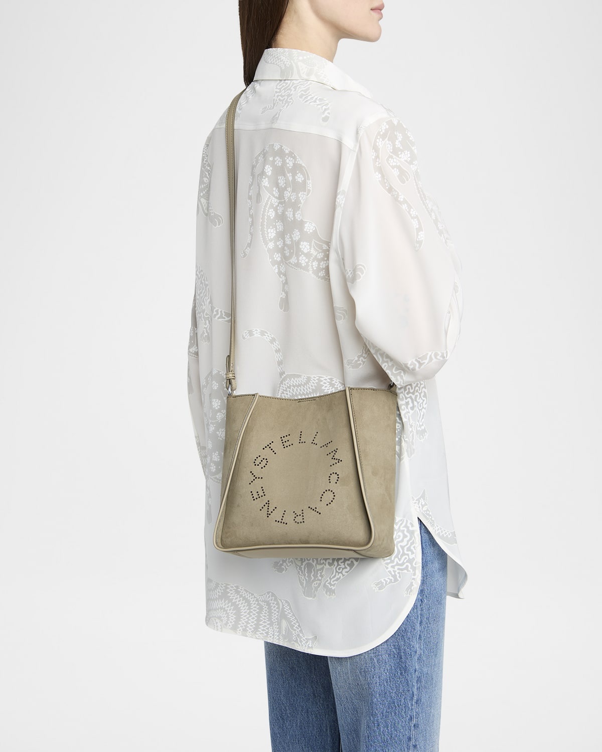Alter Suede Piped Crossbody Bag - 2