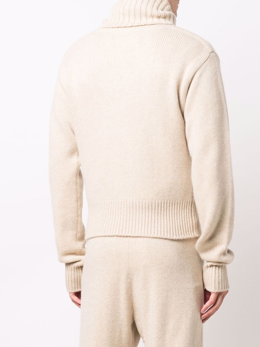 roll-neck cashmere jumper - 5