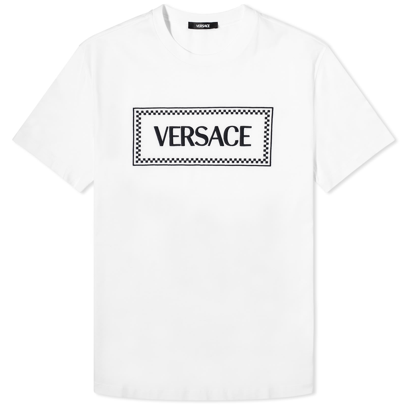 Versace Tiles Embroidered Tee - 1