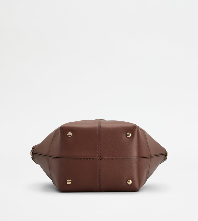 TOD'S DI BAG FOLIO SHOULDER BAG IN LEATHER SMALL - 블로윈 4