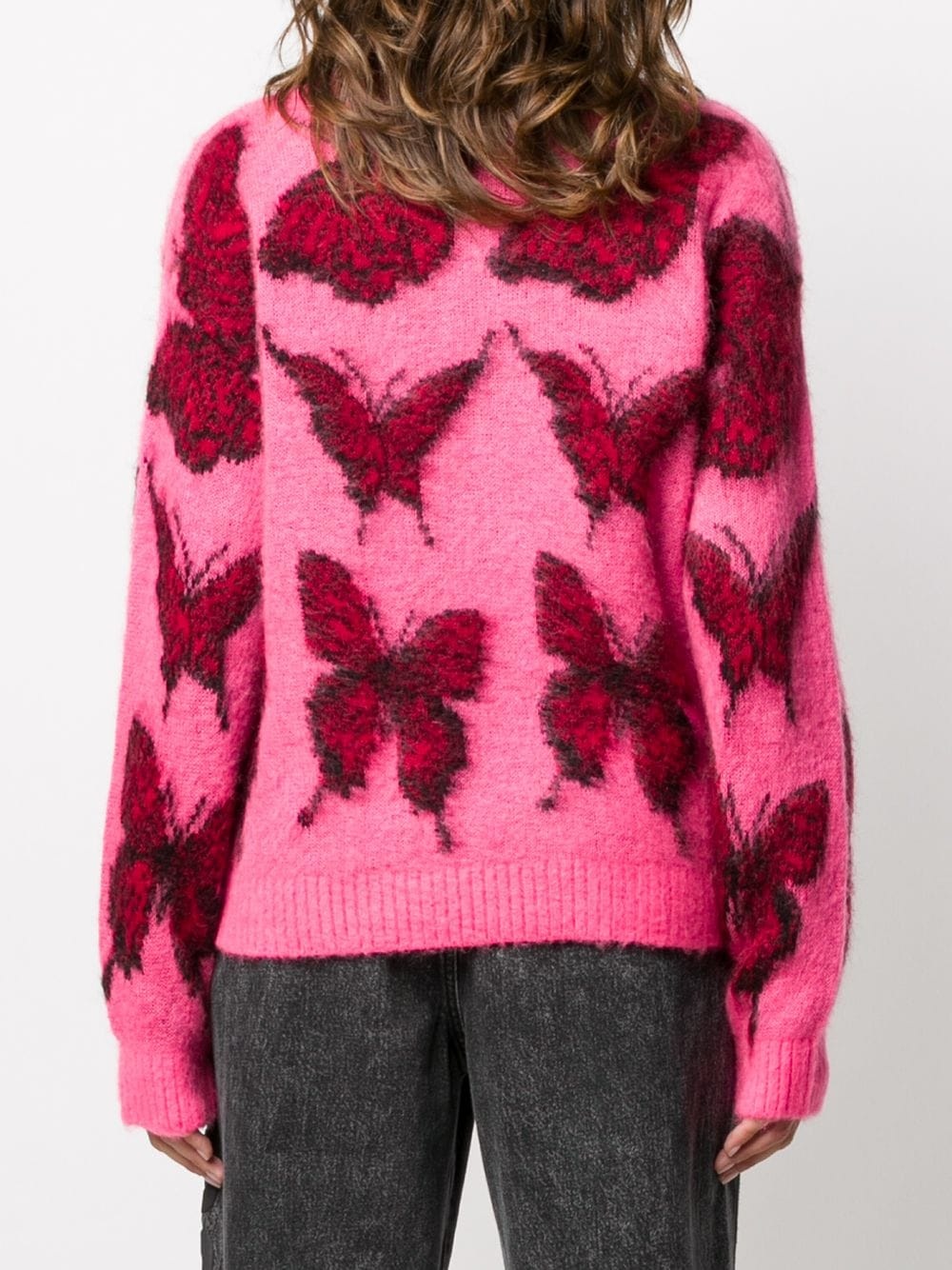 butterfly knitted sweater - 4