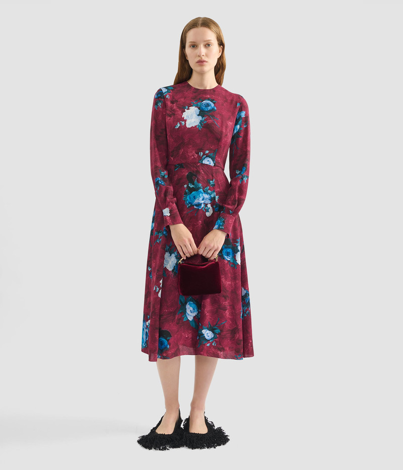 LONG SLEEVE MIDI DRESS 1