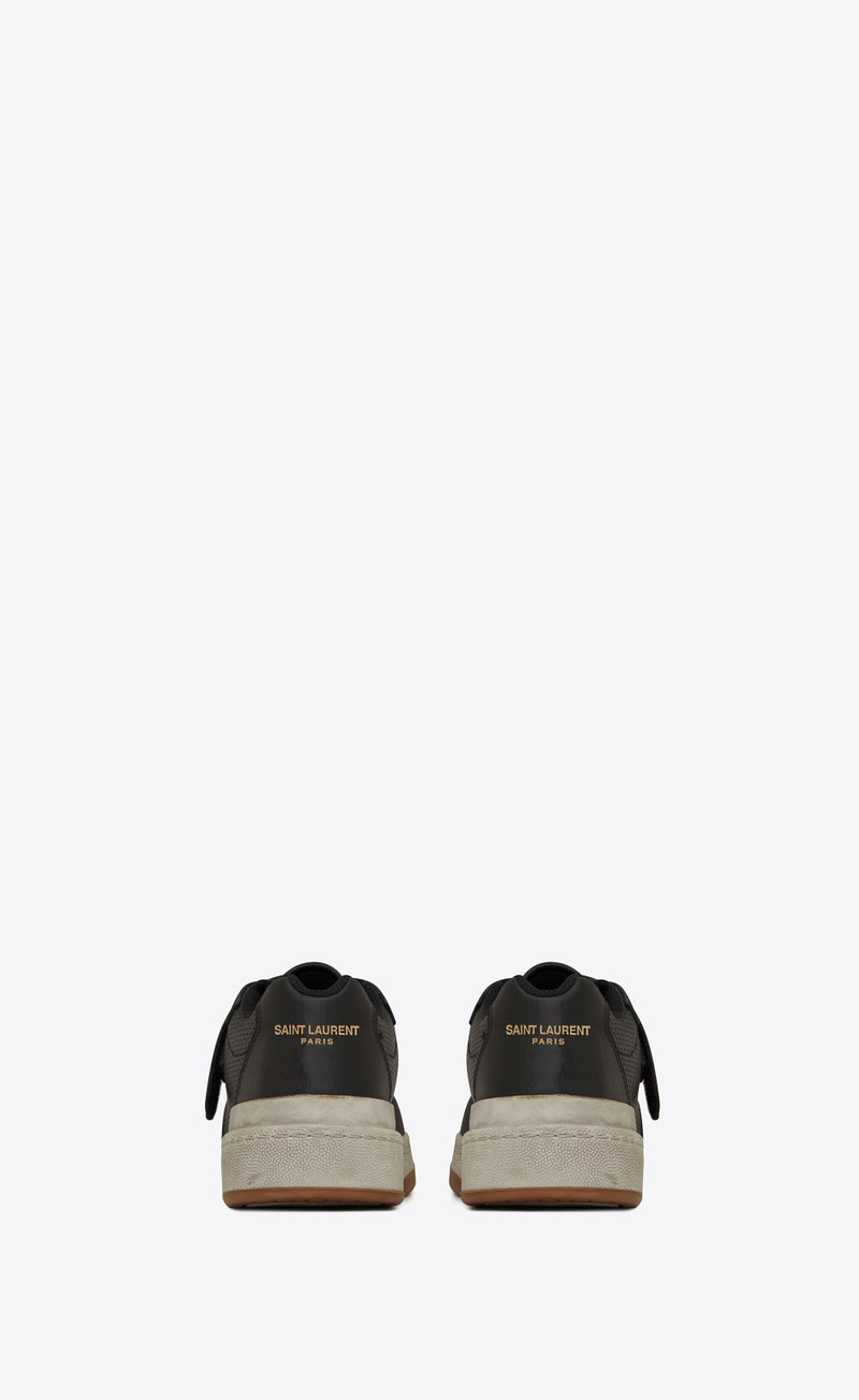 sl24 sneaker in used-look leather 3