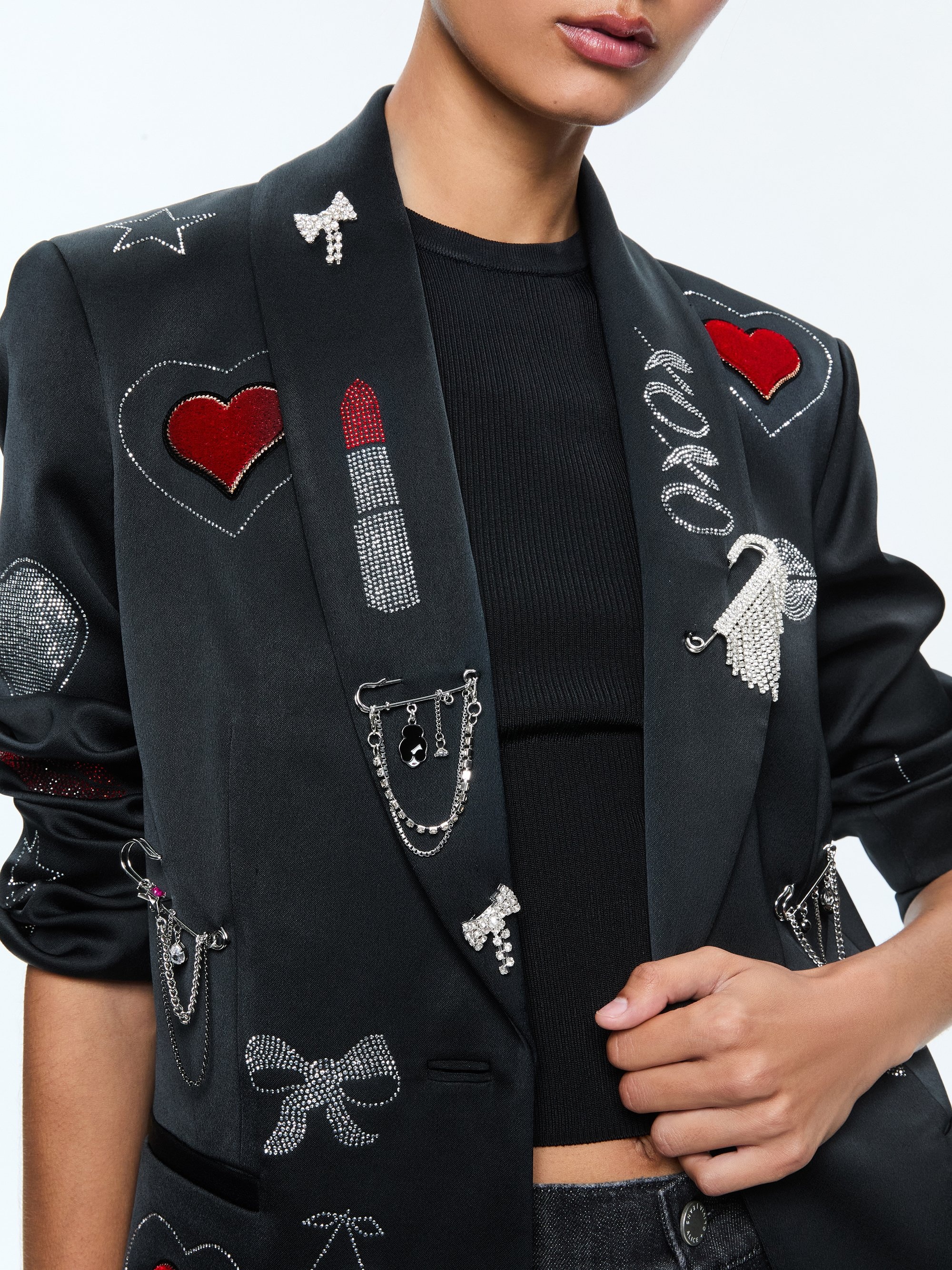 IVAN EMBELLISHED BLAZER - 3