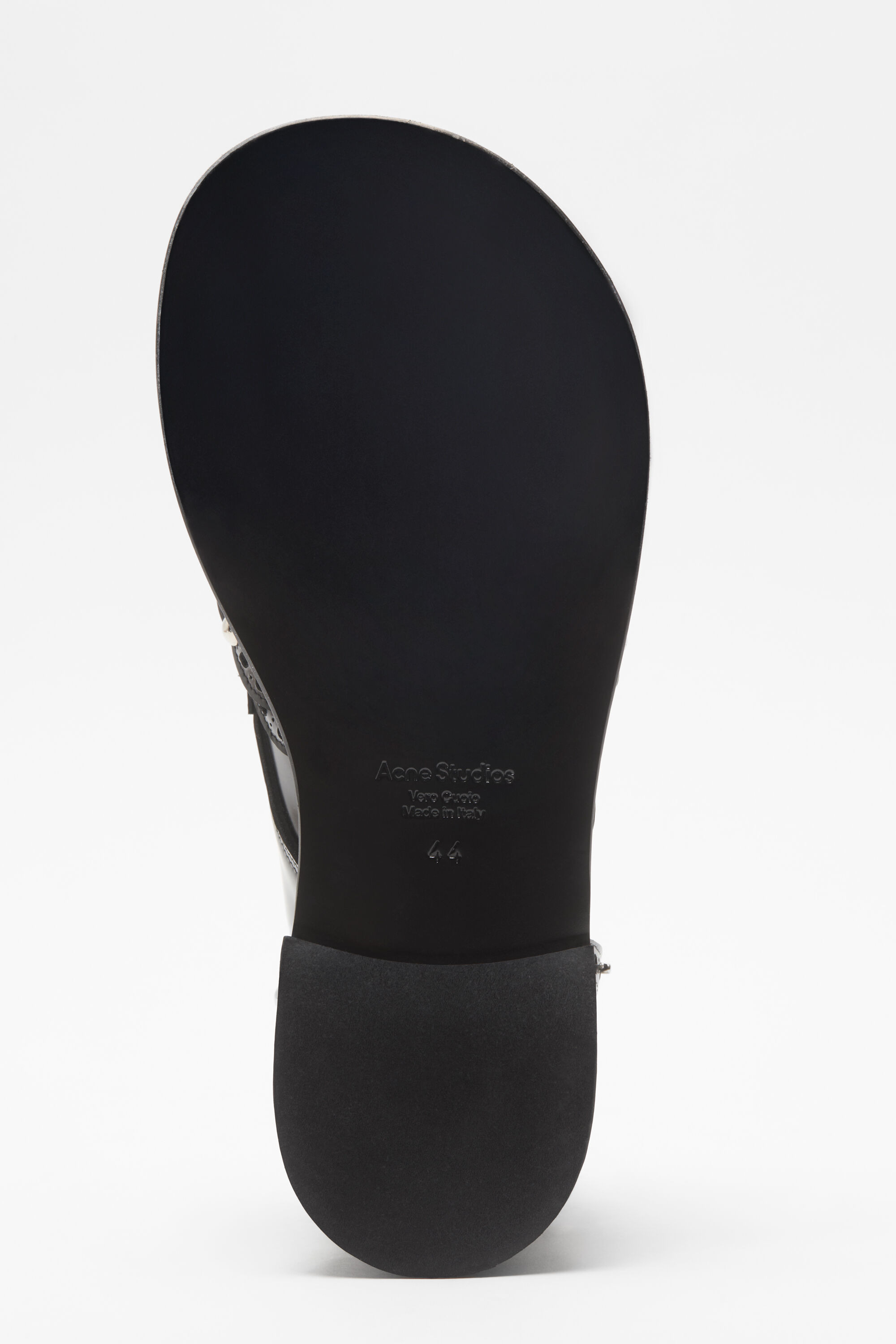 Lace-up leather shoes - Black - 5