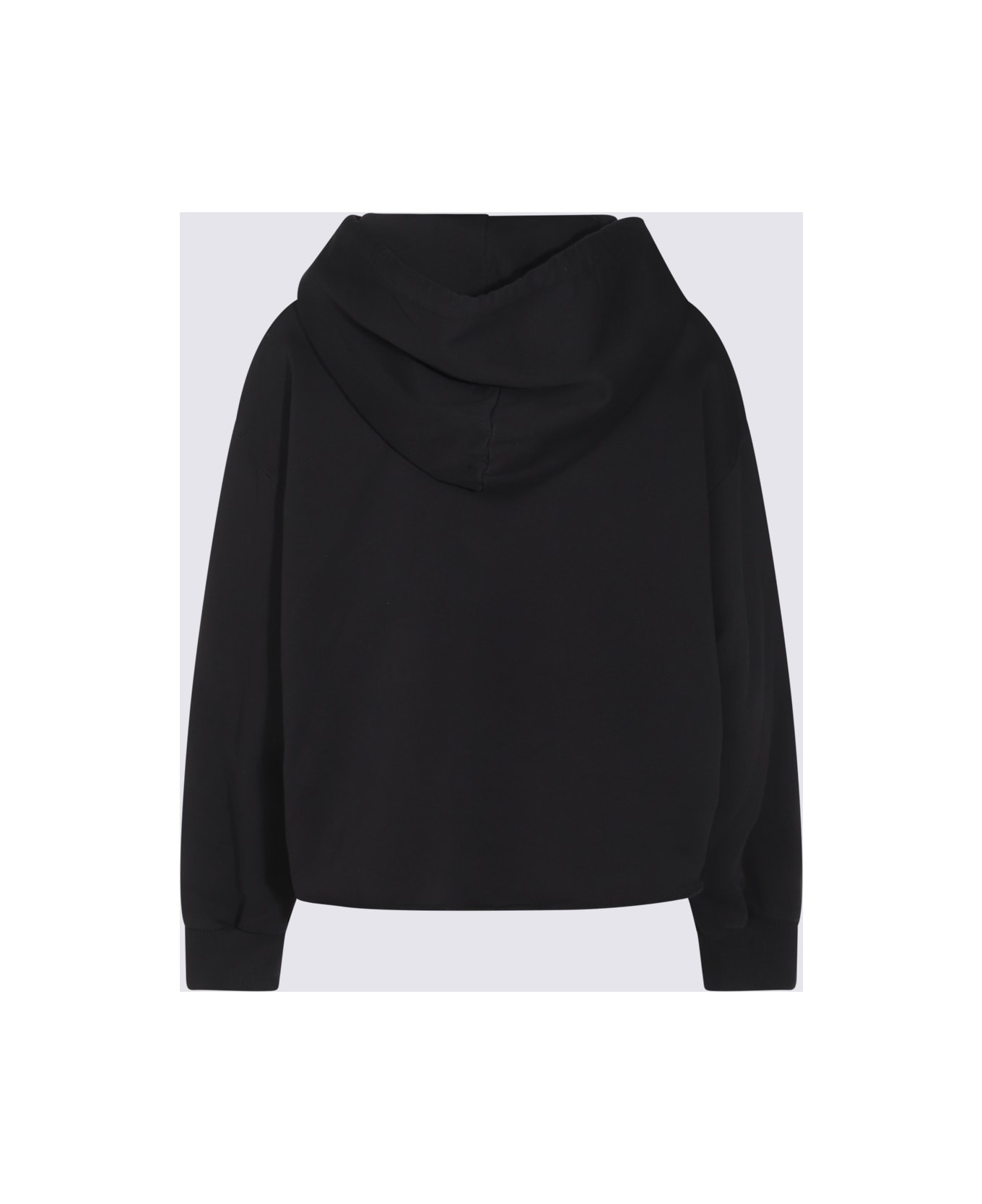 Black Cotton Sweatshirt - 2