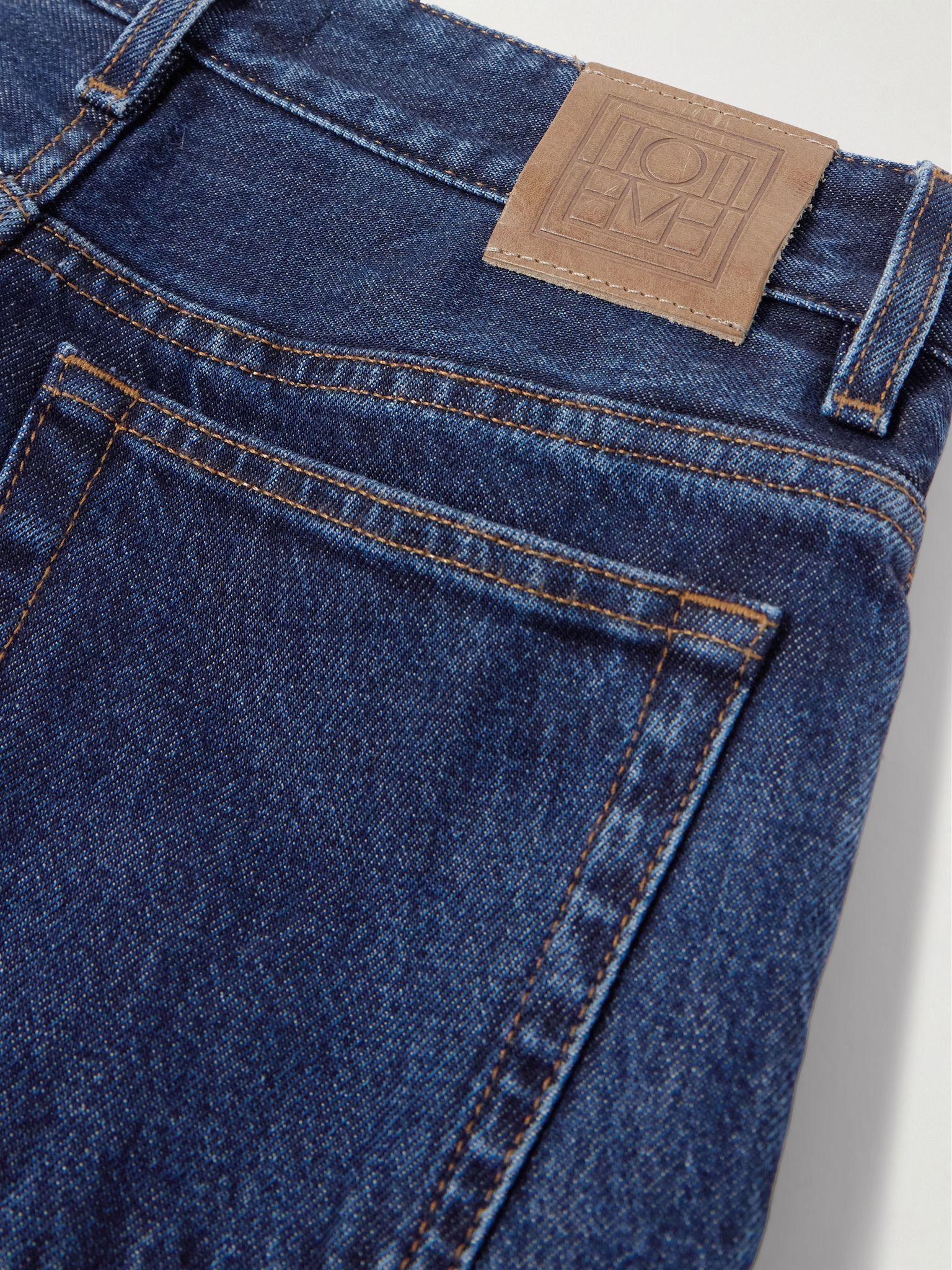 Garderob high-rise slim-fit organic jeans Indigo - 6
