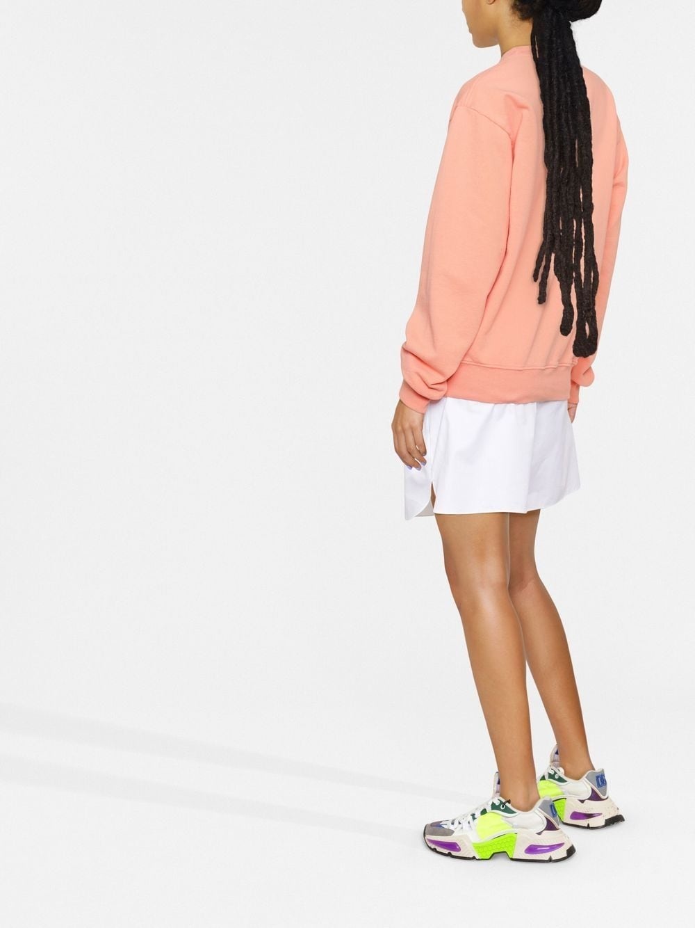 graphic-print cotton sweatshirt - 3