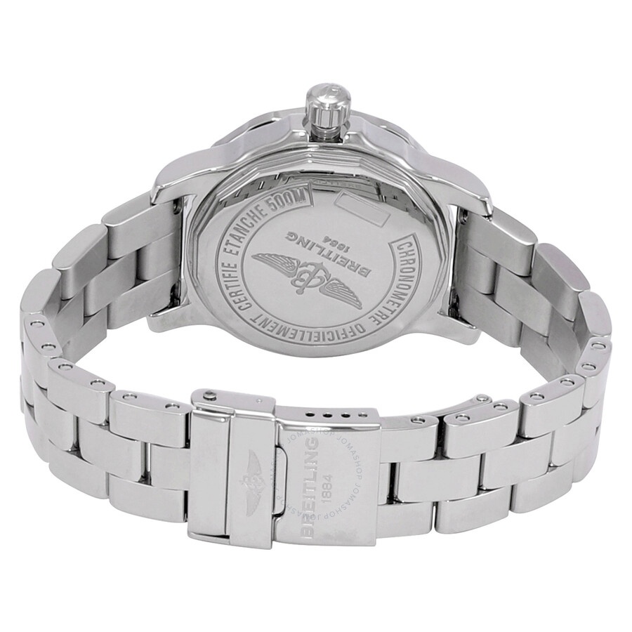 Breitling Colt Quartz Diamond Silver Dial Ladies Watch A7738753/G764.158A - 3