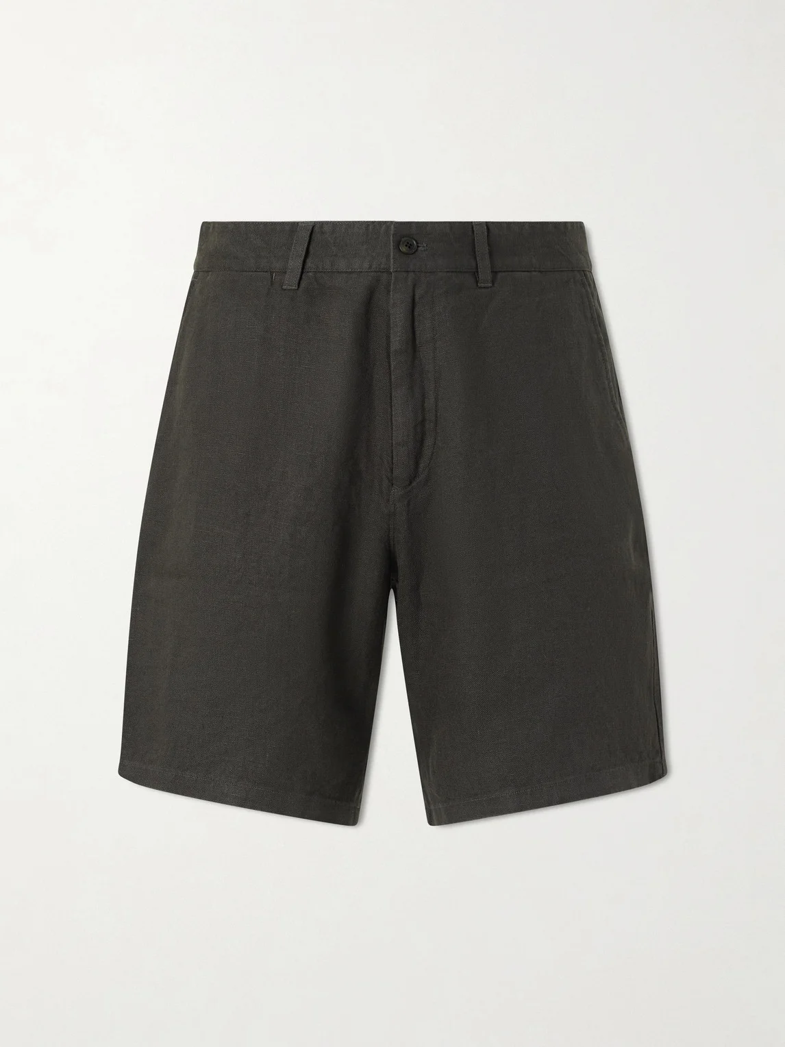Aden 1454 Straight-Leg Linen Shorts - 1
