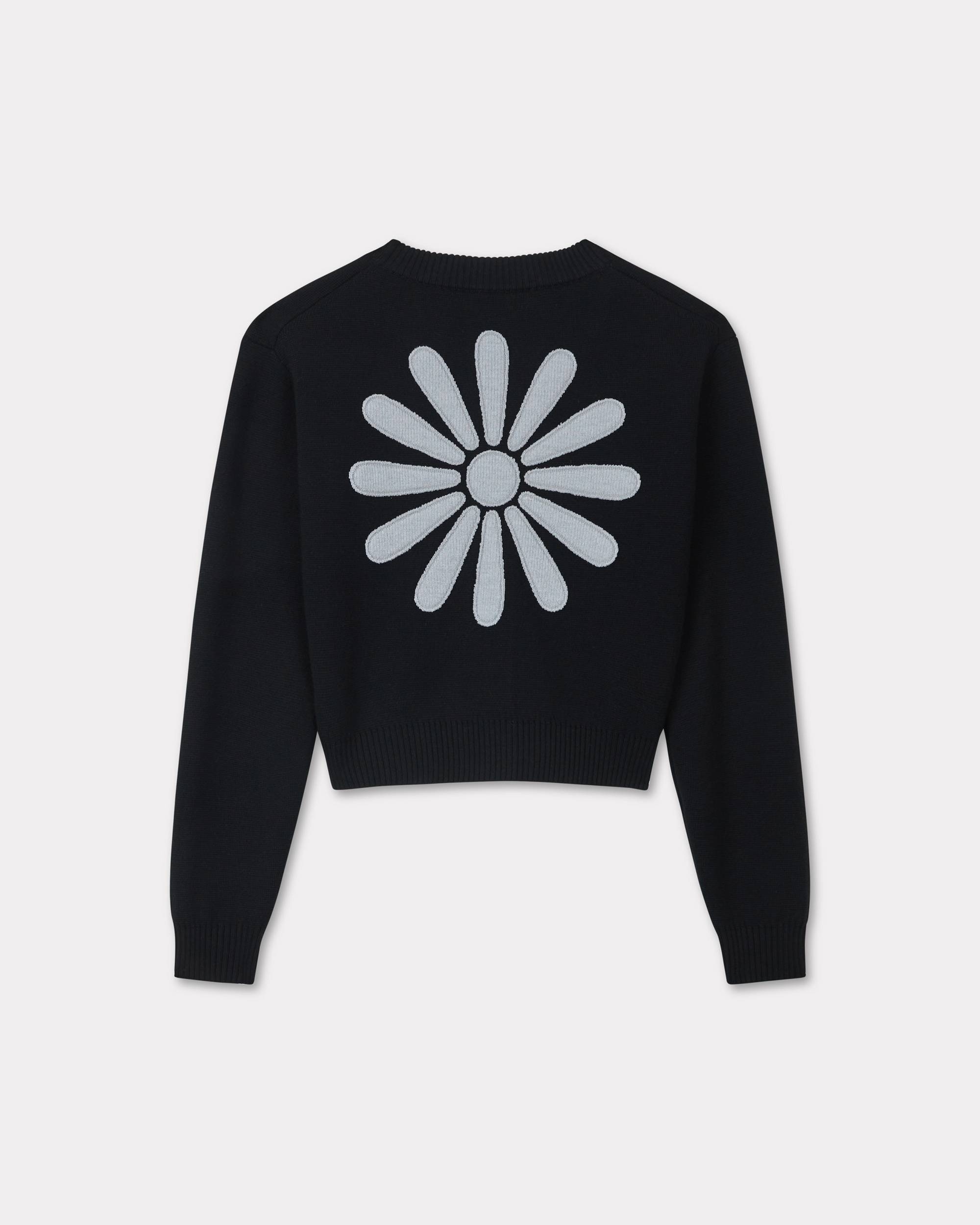 'KENZO Marguerite' embroidered wool cardigan - 2