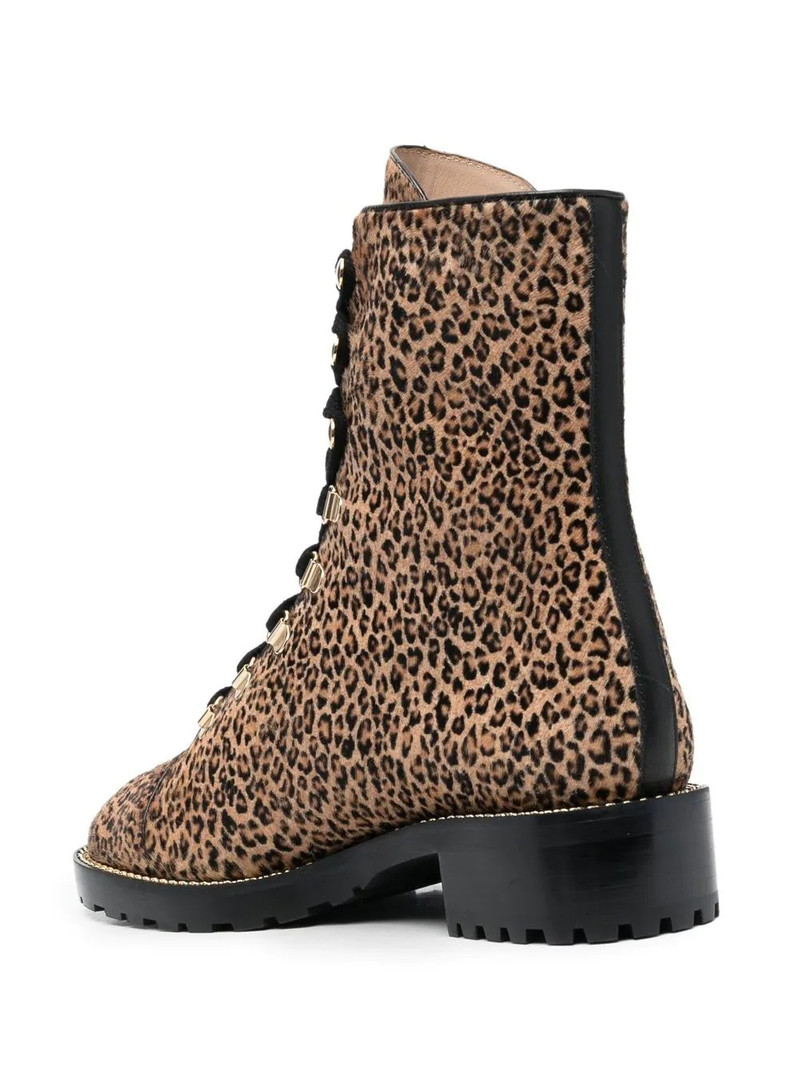 jaguar-print 40mm ankle boots 3