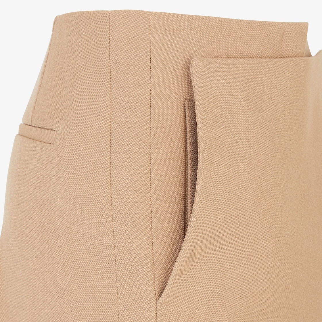 ショートパンツ FENDI Woman Short Beige FLP861ASMB F1RX9 Shorts Silk Brown | Fendi