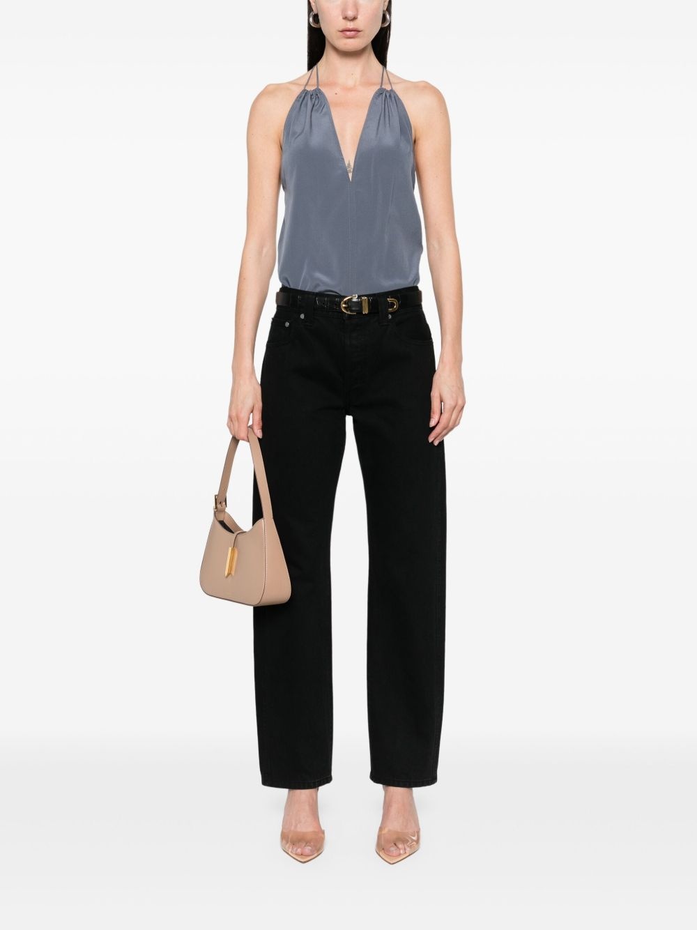 silk top - 2