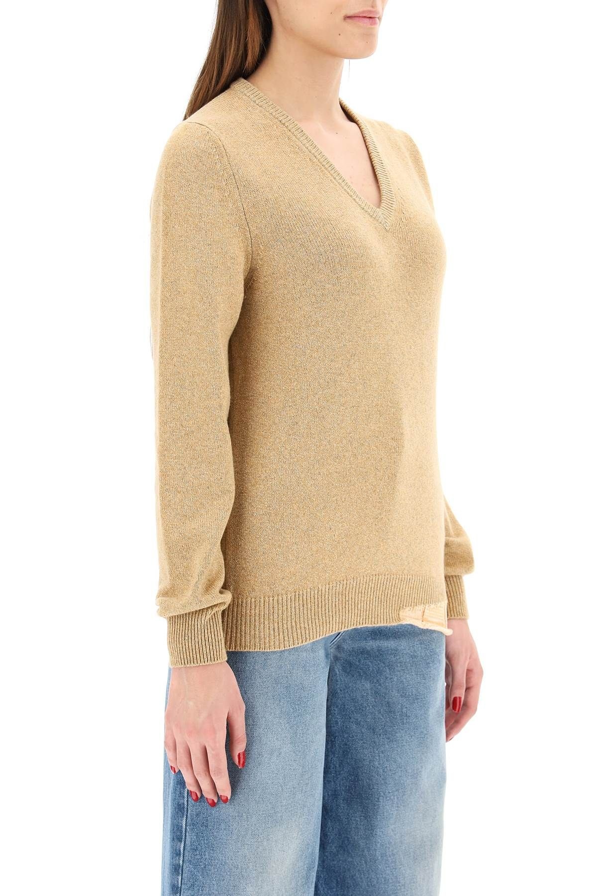 V-NECK PULLOVER - 3