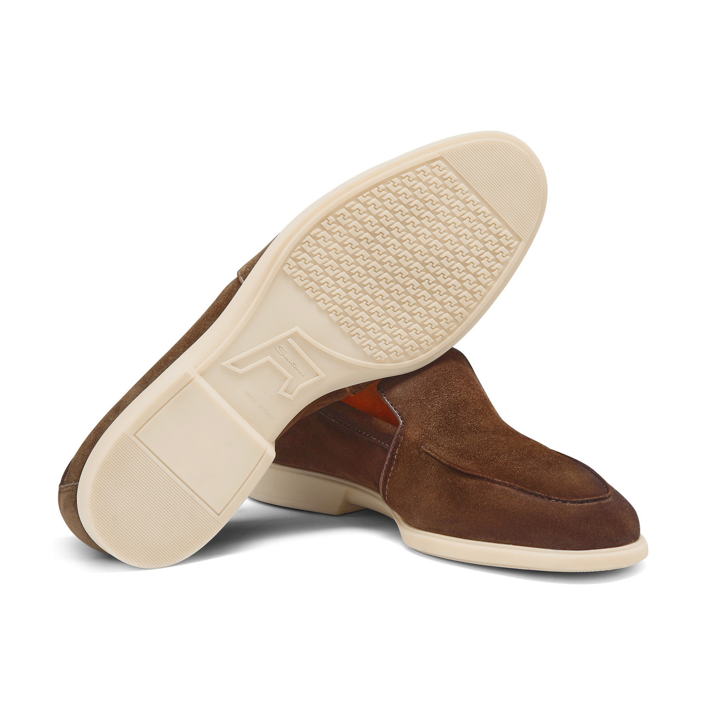 Men's brown suede loafer - 3